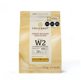 Bolsa Callebaut White Chocolate Callets 28% W2 2.5kg