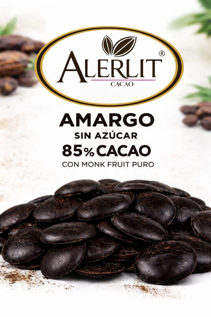 Chocolate amargo oblea sin azúcar 85% cacao GRANEL 5kg