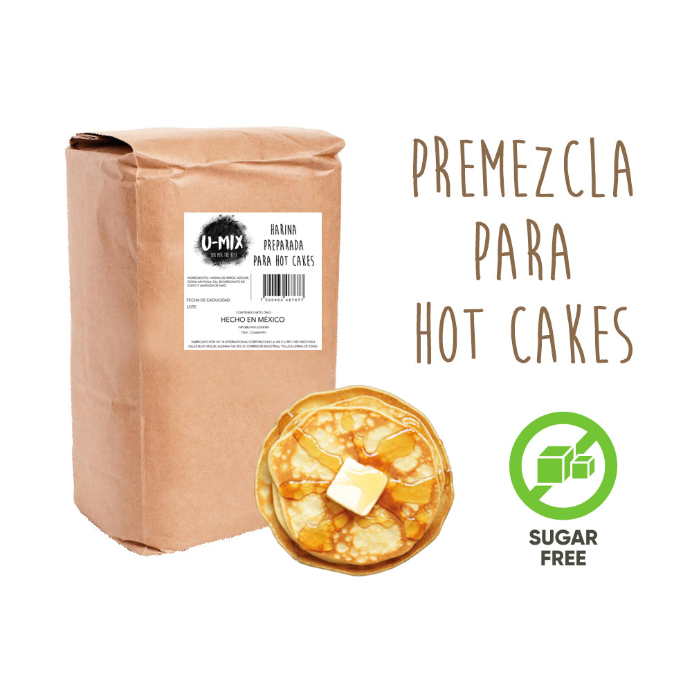 Premezcla para hot cakes SIN AZÚCAR 25kg