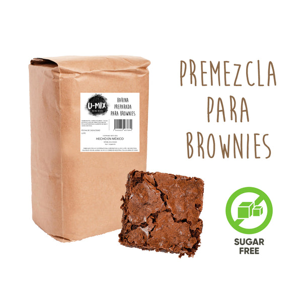 Premezcla para brownie SIN AZÚCAR 25kg